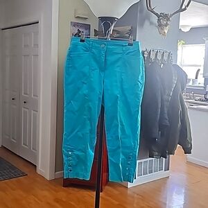 Turquoise 4p crop.pants